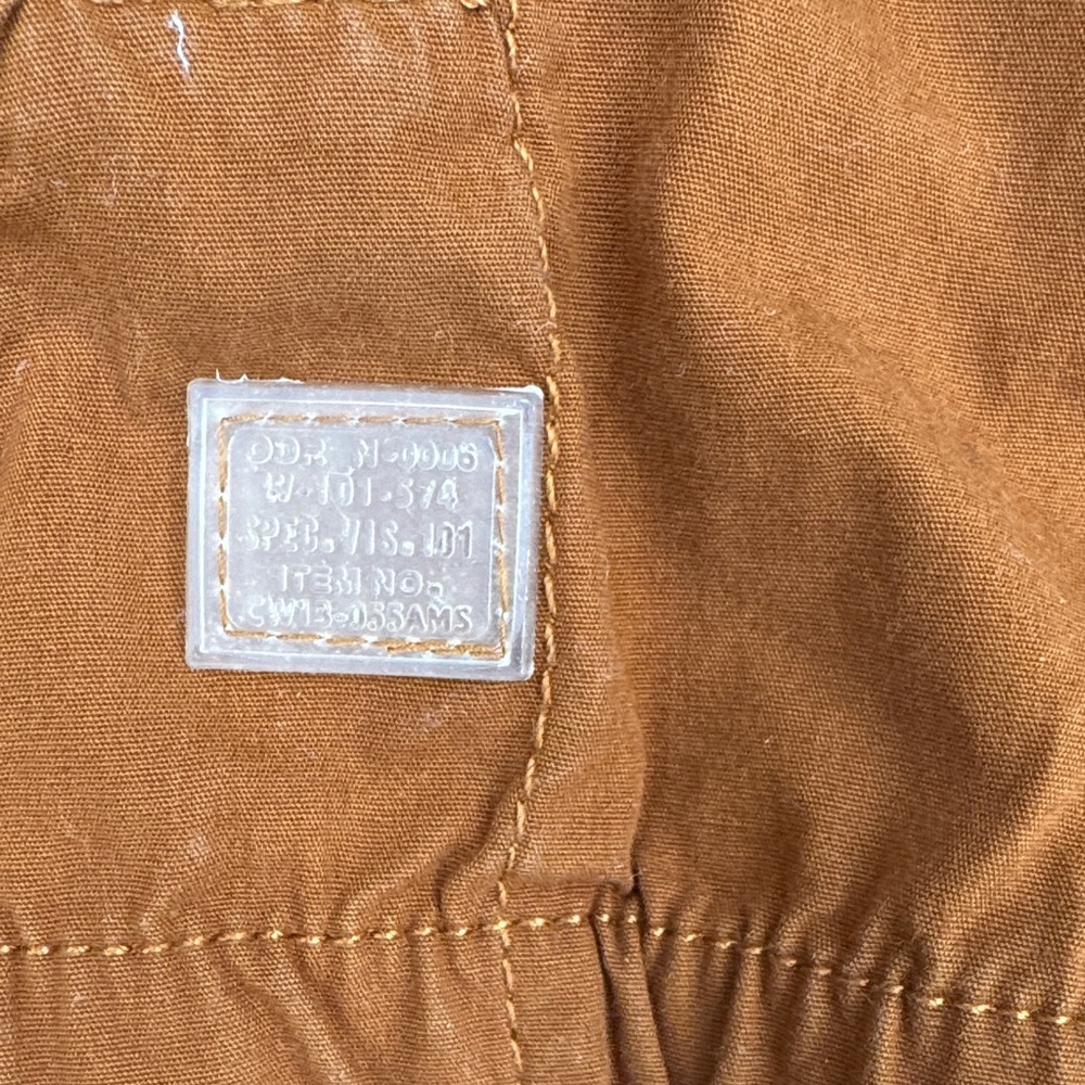 Denim & Flower Bold Orange Hooded Raincoat - Picture 4 of 5